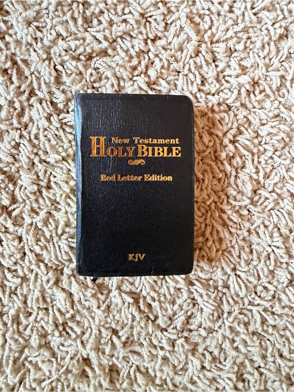 KJV New Testament Holy Bible Red Letter Edition 4.5 x 3